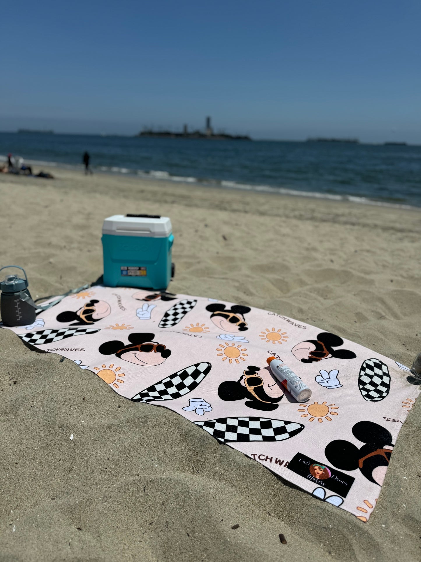 Catch Waves Mouse Towel